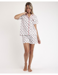 Pijama Corto Abierto...