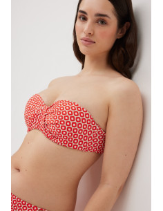 Bikini Bandeau Maio Con Aro...