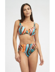 Bikini Aquarelle Con Aro...