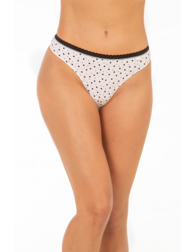 Pack 2 Tangas Coquettes Black Heart...