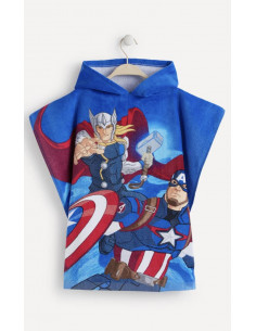 Poncho Avengers Algodón New...