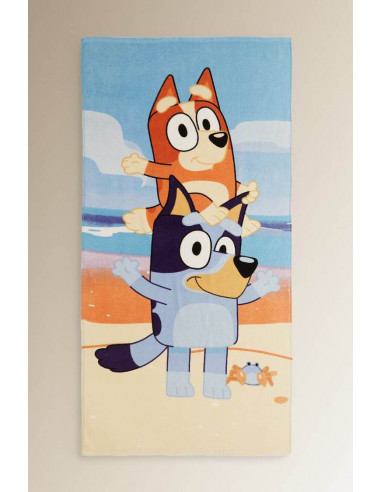 Toalla Playa Algodón Bluey New Import...