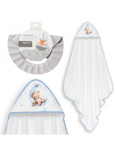 Capa + Gorro Baño Oso...