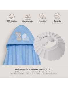 Capa + Gorro Baño... 2