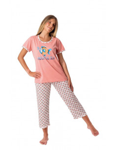 Pijama Pantalón Pirata...