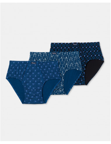 Pack 3 Calzoncillos Slip Abiertos...