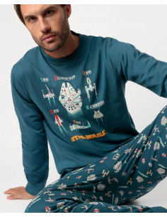 Pijama Largo Algodón Star... 2