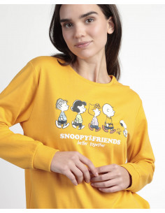 Pijama Largo Algodón Snoopy... 2