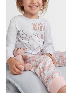 Pijama Largo Algodón Oso... 2