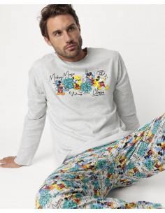 Pijama Largo Algodón Mickey... 2
