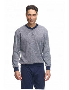 Pijama Largo Algodón Asman...