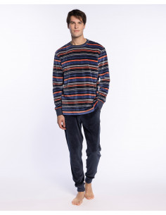 Pijama Largo Tundosado...