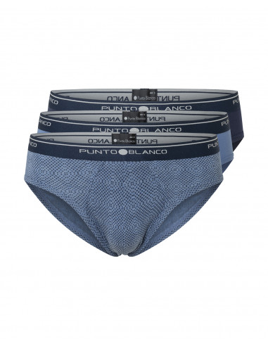 Pack 3 Calzoncillos Slip Algodón...