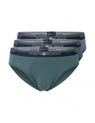 Pack 3 Calzoncillos Slip Algodón...