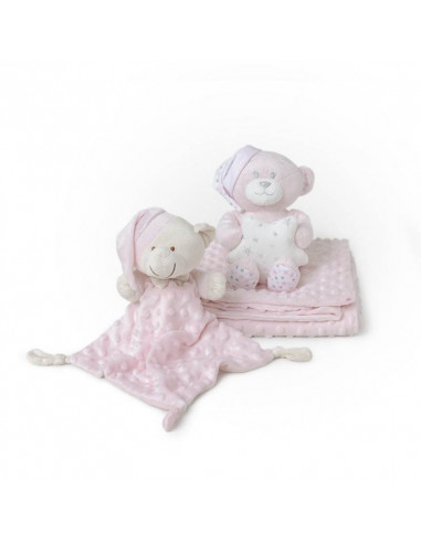 Casita Peluche Oso + Manta Topos +...