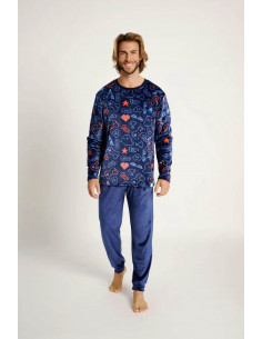 Pijama Largo Tundosado...