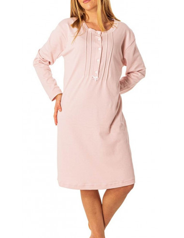Camisón Largo Algodón Leniss 40078