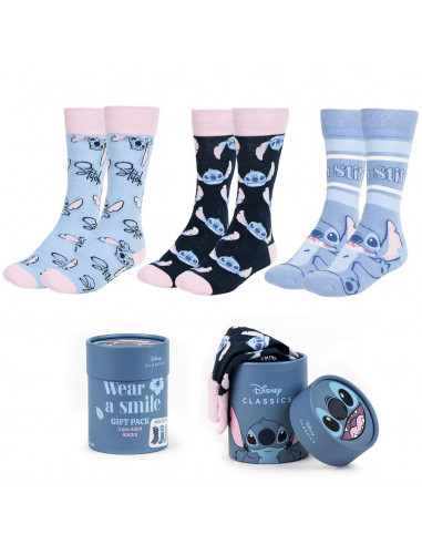 Pack 3 Calcetines Algodón Stitch...