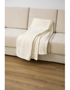 Manta Plaid Liso Amel Clara...