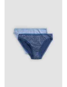 Pack 2 Bragas Mini Algodón...