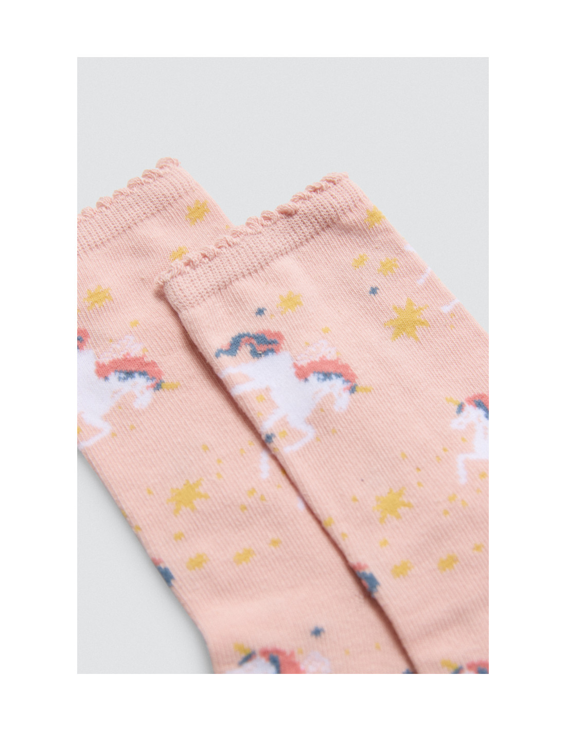 Pack 2 Calcetines Algodón Unicornios... Pack 2 Calcetines Algodón Unicornios...