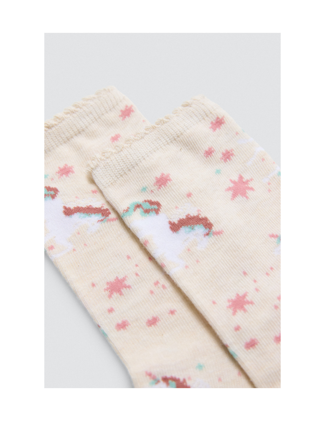 Pack 2 Calcetines Algodón Unicornios... Pack 2 Calcetines Algodón Unicornios...