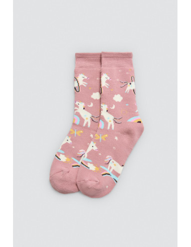 Calcetín Térmico Estampado Ysabel... Calcetín Térmico Estampado Ysabel...