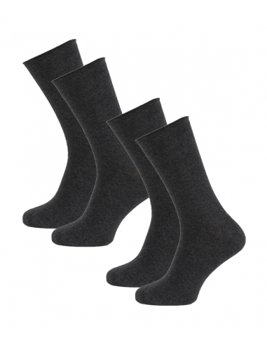 Pack 2 Calcetines Media Caña Algodón...