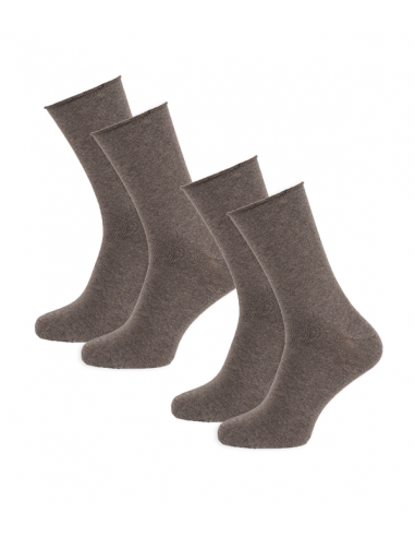 Pack 2 Calcetines Algodón Cálido Sin... Pack 2 Calcetines Algodón Cálido Sin...