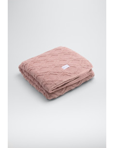Manta Texturizada Rosa... 2