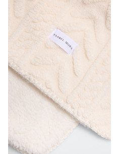 Manta Borreguito Beige... 2