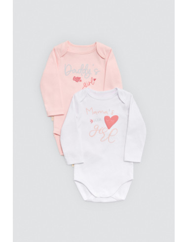 Pack 2 Bodies Manga Larga Algodón... Pack 2 Bodies Manga Larga Algodón...