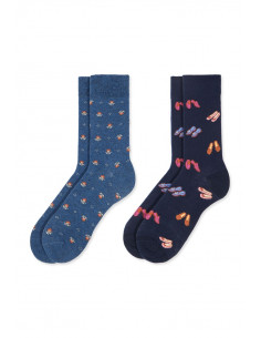 Pack 2 Calcetines Media...
