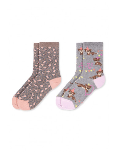 Pack 2 Calcetines Algodón Estampados...