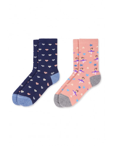 Pack 2 Calcetines Algodón Estampados...