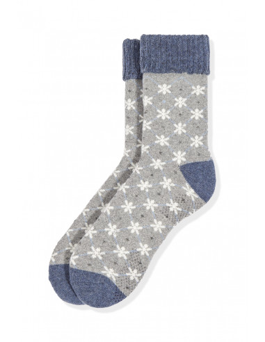 Calcetín Antideslizante Copos de...