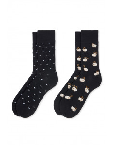 Pack 2 Calcetines Media...