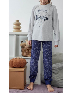 Pijama Largo Tundosado...