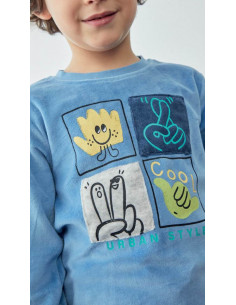 Pijama Largo Tundosado... 2