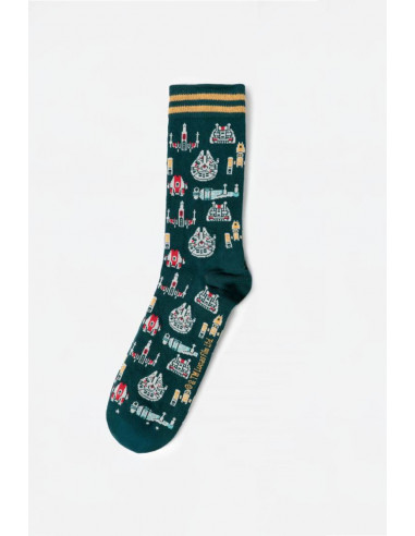 Calcetín Media Caña Algodón Star Wars...