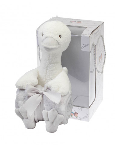 Manta + Peluche Patito Gamberritos 11012
