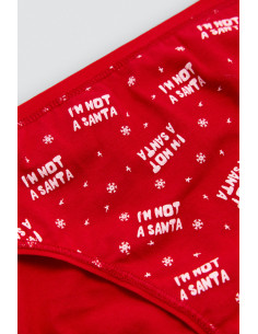 Braga Juvenil Rojo Algodón... 2