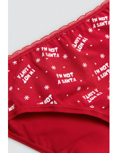 Braga Midi Roja Algodón... 2