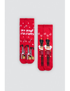Pack 2 Calcetines Navidad...