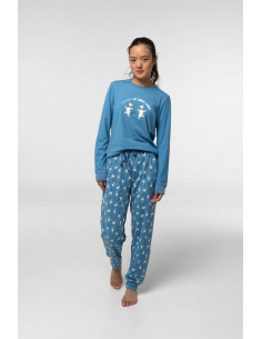 Pijama Largo Viscosa...