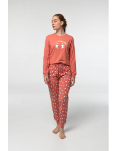 Pijama Largo Viscosa...