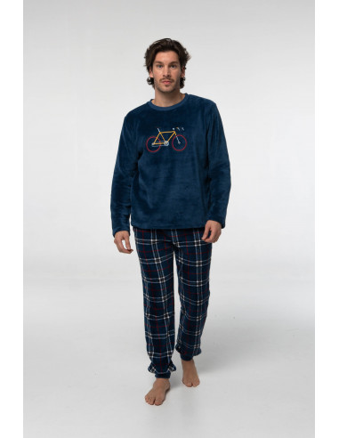 Pijama Largo Coralina Bicicleta Dark...