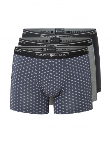 Pack 3 Calzoncillos Bóxer Algodón...