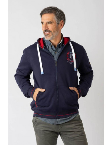 Sudadera Abierta con Capucha Privata...