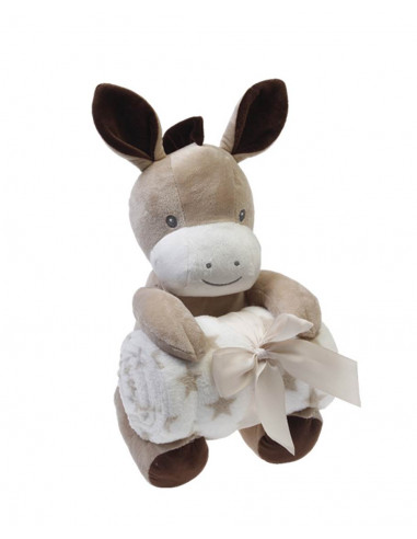 Manta Estrellas + Peluche Animales...